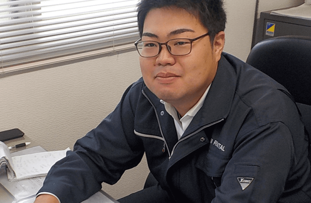 社員二人目の方のインタビューです。